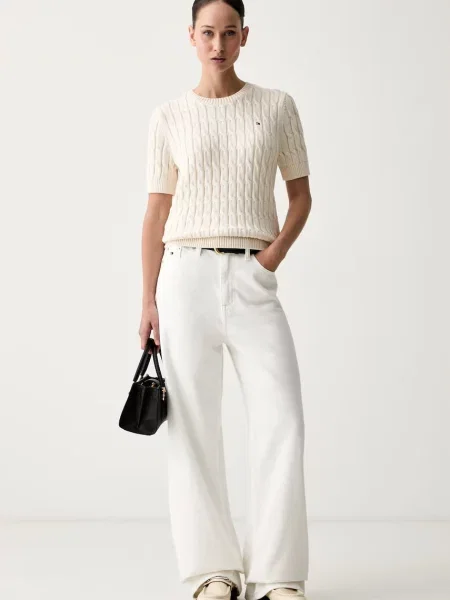 Tommy Hilfiger Bluză Crem bej