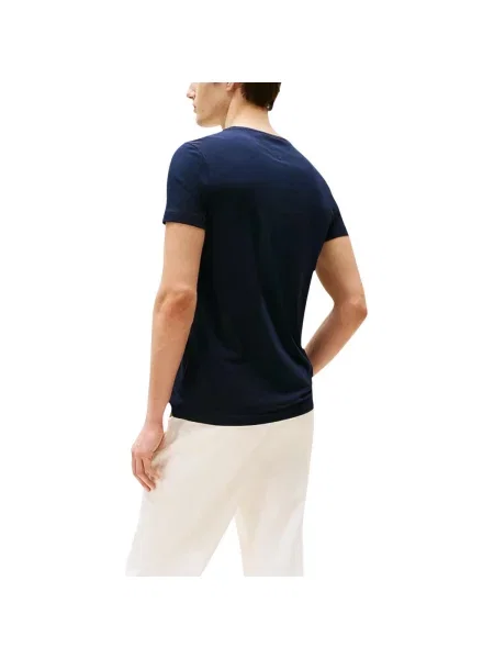 Strečové tričko Tommy Hilfiger modré