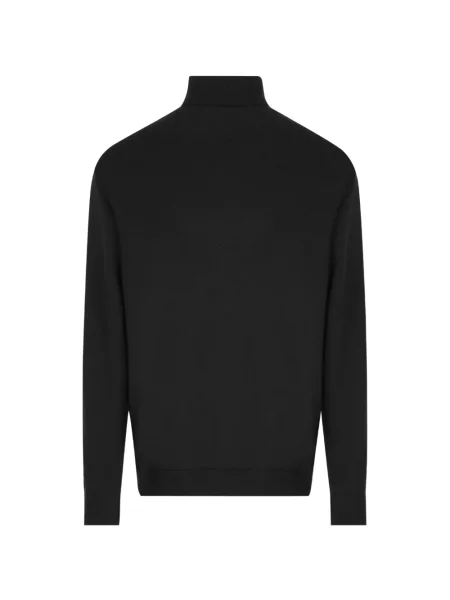 Кашмирен пуловер Zegna черно