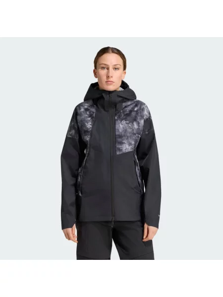 Bunda Terrex Xperior Layer Hybrid PRIMEKNIT Spray Dye CLIMAPROOF černá