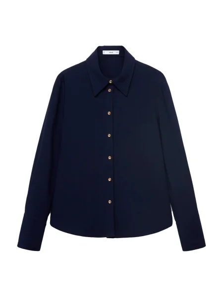 MANGO Bluza FLARE mornarsko plava