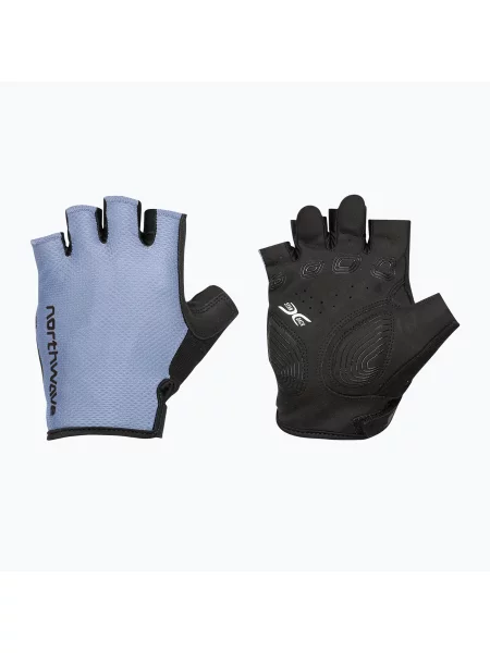 Рукавички велосипедні Northwave Active Max Short Finger ice grey сірі