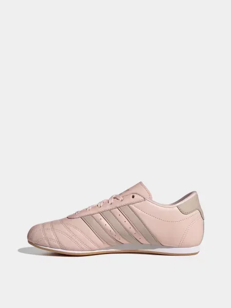 Кожаные кроссовки Adidas розовые