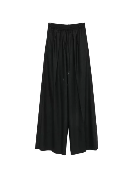Pantaloni Max Mara cu cordon gri