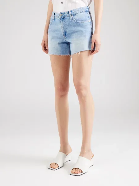 Jeans kratke hlače Calvin Klein Jeans modra