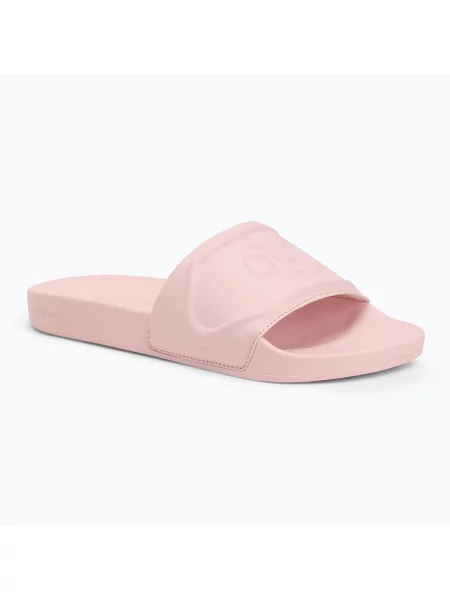 Klapki Calvin Klein Pu Hf Mg sweet pink różowe