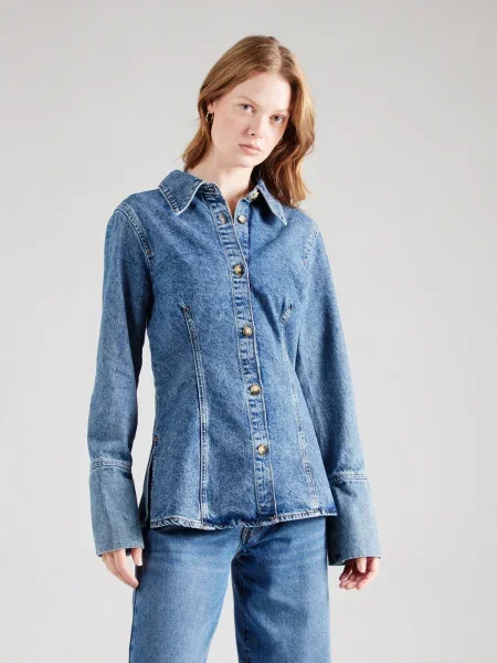 ONLY Bluză ONLNARA denim albastru