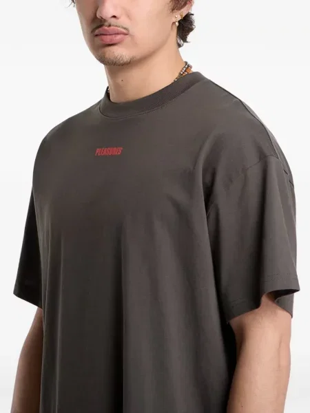 Tricou Pleasures cu imagine gri