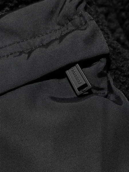 Hanorac cu glugă Dsquared2 din fleece negru