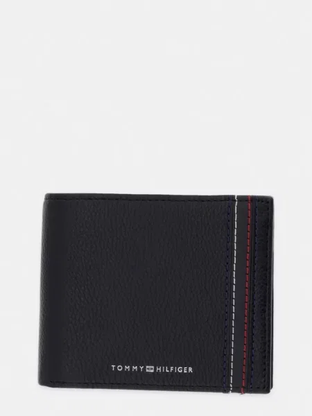 TOMMY HILFIGER Denarnica Central' črna