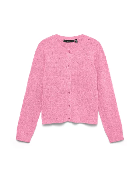 VERO MODA Geacă tricotată VMDOFFY' roz
