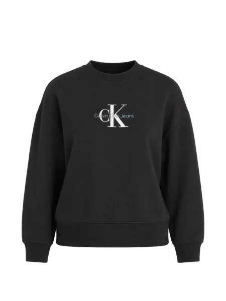 Hanorac Calvin Klein cu broderie negru