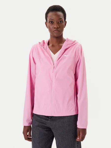 Τζιν μπουφάν Tommy Jeans ροζ