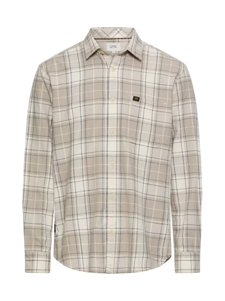 CAMEL ACTIVE Cămașă / deschis / gri metalic bej