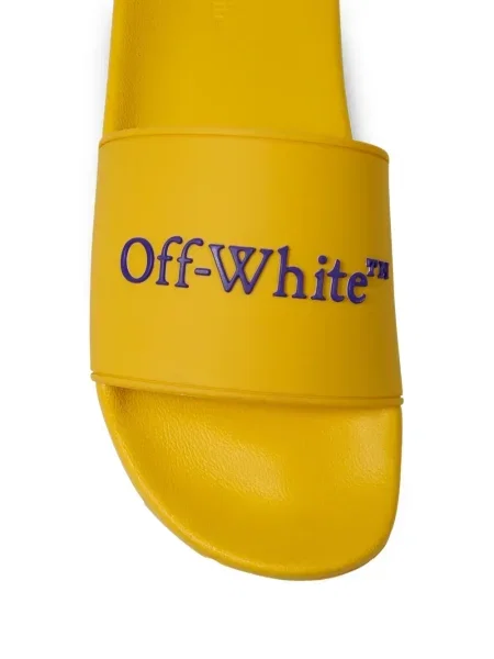 Papuci Off-white alb