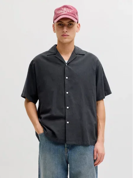 Jack & Jones Риза Breeze черен
