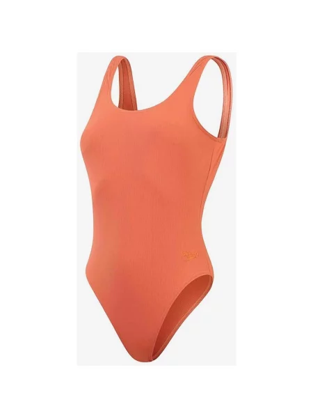 Strój kąpielowy Speedo Textured Deep U-Back One Piece 28 pomarańczowy