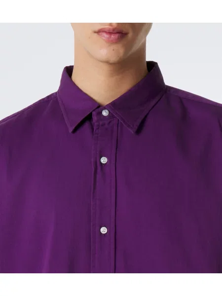 Cămașă A.presse din țesătură twill violet