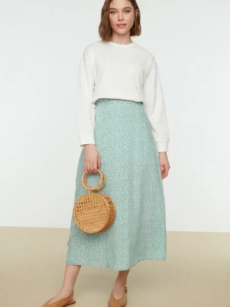 Fustă Trendyol cu model floral