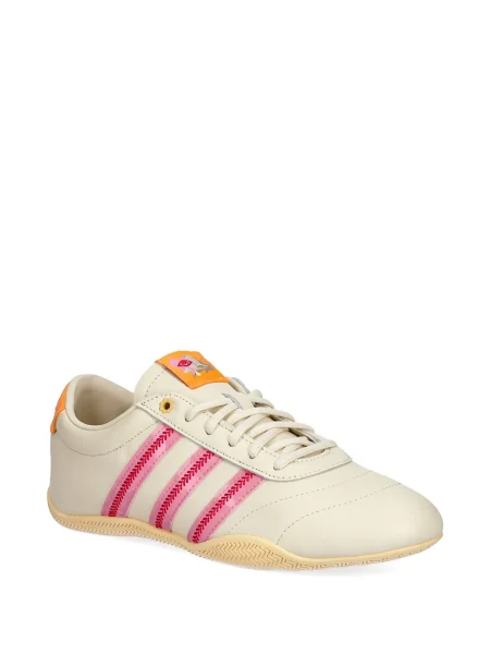 Lung papuci Adidas cu mâneci lungi cu dungi albastru