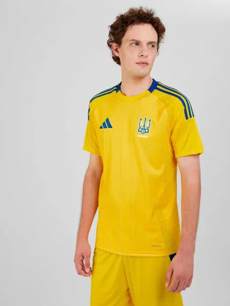 Спортивная футболка Adidas желтая