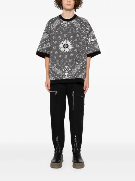 Tricou Mastermind World scurt negru