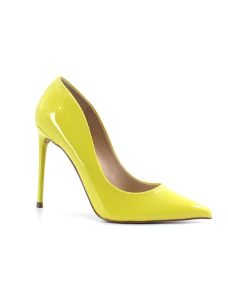 Czółenka Steve Madden skórzana żółta