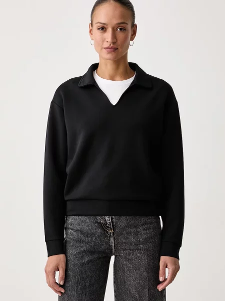 United Colors of Benetton hanorac pentru femei cu modal negru