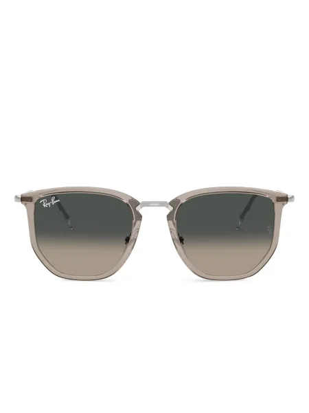 Ochelari de soare Ray-ban cu imprimeu geometric gri