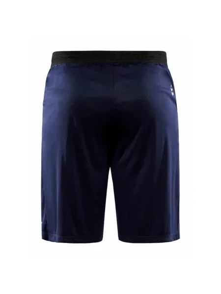 Spodenki treningowe Craft Evolve Zip Pocket niebieskie