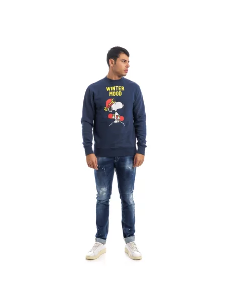Bluza Mc2 Saint Barth niebieska