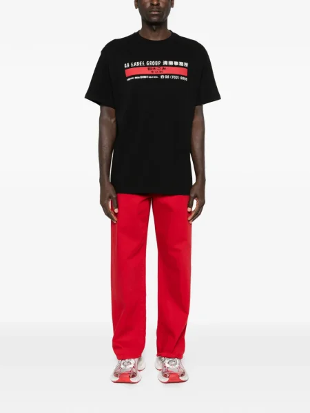 Tricou 44 Label Group cu imagine negru