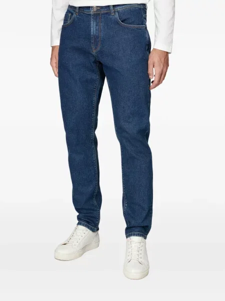 Strečové džíny Boggi Milano modré