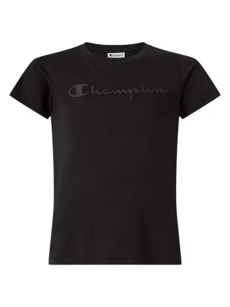 T-Shirt Champion Ss Tee Dzieci czarna