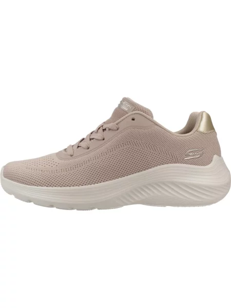Buty SKECHERS BOBS SQUAD WAVES CURRENT Jasnobrązowy beżowe