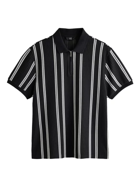 Next Tricou negru alb