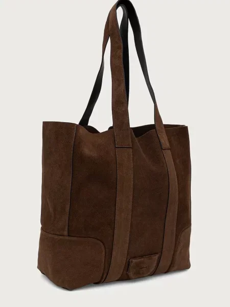 Кожаная сумка Allsaints