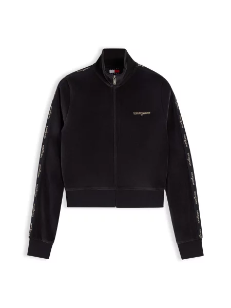 Tommy Jeans Hanorac auriu negru