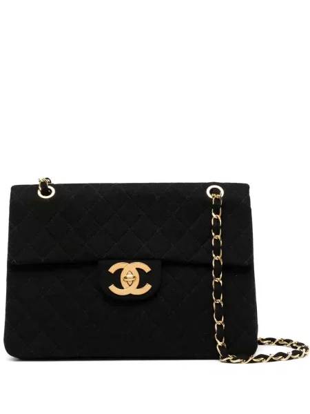 Klasická kabelka Chanel Pre-owned černá