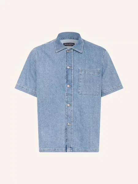 Marc O'polo Džínová Košile Comfort Fit modrá