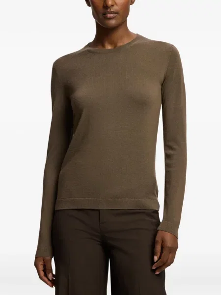 Πουλόβερ Ralph Lauren Collection κασμίρ καφέ