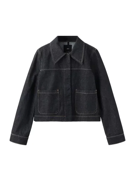 MANGO Geacă de primăvară-toamnă CLEMENCE noapte albastru