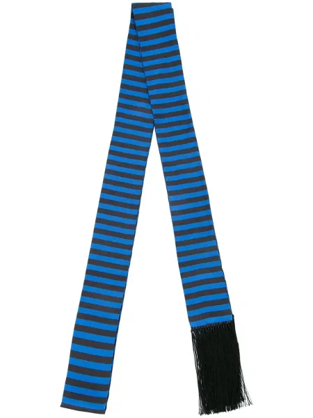 Fular Haider Ackermann cu dungi negru
