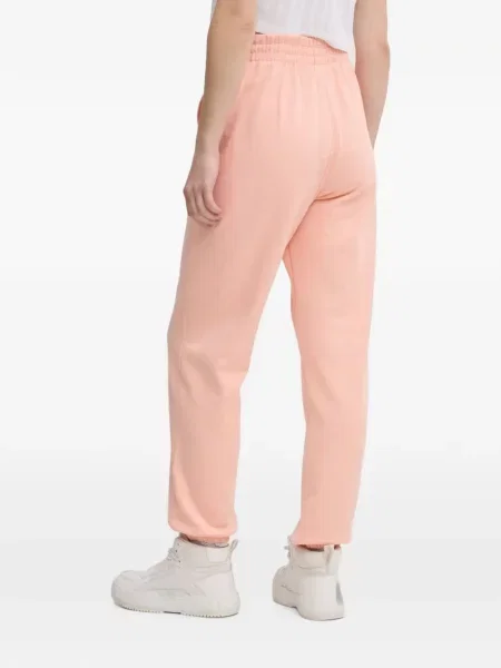Pantaloni Adidas cu dungi alergare cu broderie albastru