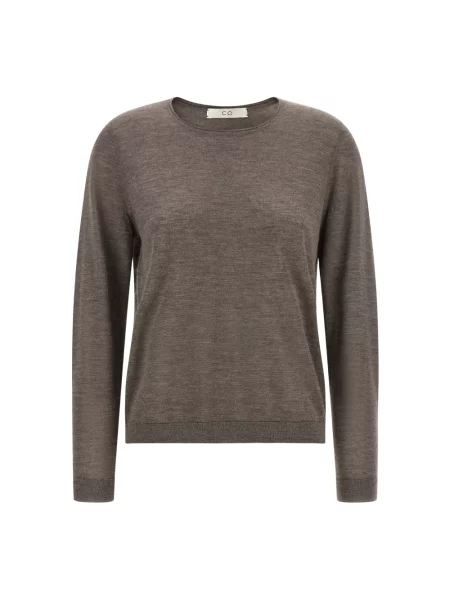 Sweter Co z kaszmiru brązowy