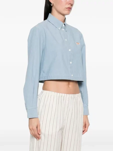Cămașă Maison Kitsune albastru