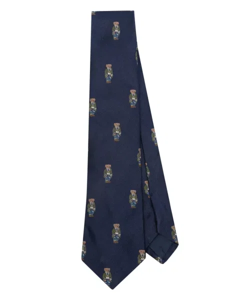 Svilena odgovarati polo majica Polo Ralph Lauren karirana plava