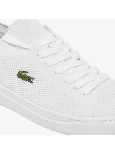 Lacoste Skórzane Sneakersy La Piquée białe