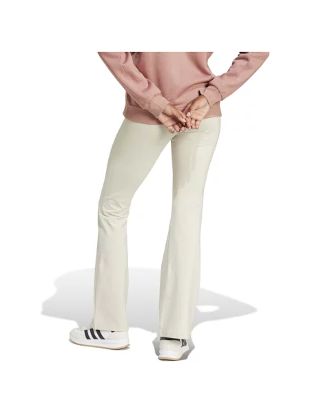 Trapéz leggings Adidas autogrammal bézs