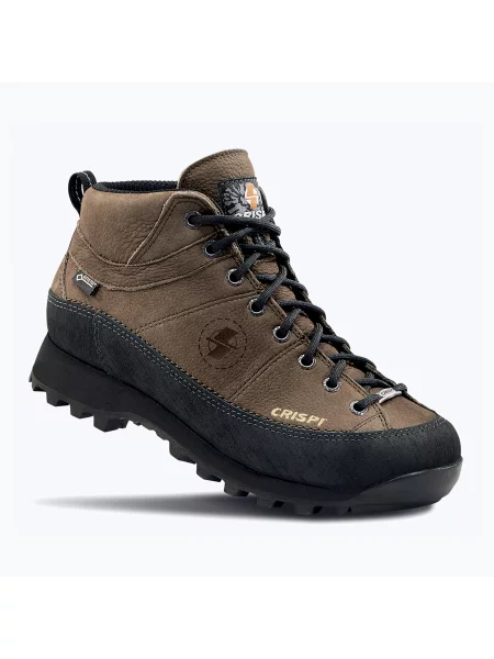 Turistické topánky Crispi Monaco/Tinn GTX dark brown hnedá